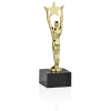 View Image 2 of 4 of Star Achievement Cast Metal Award - 8-3/4"