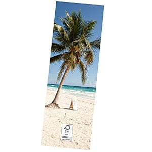 Additional Image 2 - a bookmark with a beach and blue sky