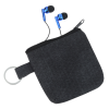View Image 2 of 3 of Metallic Ear Buds with Pouch