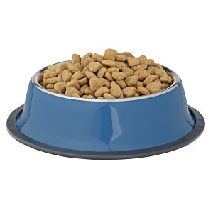 Additional Image 1 - a blue bowl with food in it