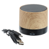 View Image 4 of 5 of Allegro Wood Grain Bluetooth Speaker