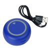 Additional Image 1 - a blue round object with a black cord