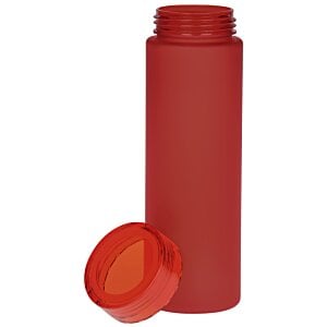 Additional Image 1 - a red plastic bottle with a cap