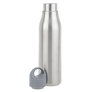 Additional Image 1 - a silver bottle with a cap