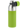 Additional Image 3 - a green and silver water bottle
