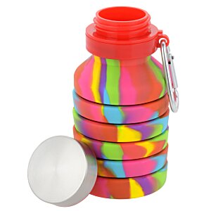Additional Image 1 - a colorful plastic water bottle