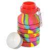 View Image 2 of 3 of Zigoo Silicone Collapsible Bottle - 18 oz. - Tie Dye - 24 hr