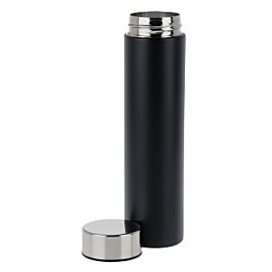 Additional Image 1 - a black and silver cylindrical container
