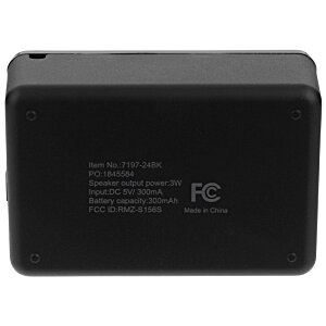 Additional Image 6 - a black rectangular object with a white background