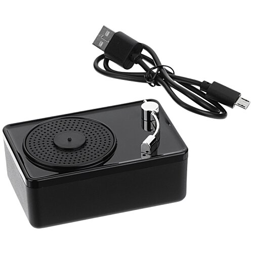 Additional Image 2 - a black rectangular object with a black cord