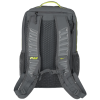 a grey backpack with straps