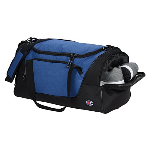 Additional Image 1 - a blue and black duffel bag