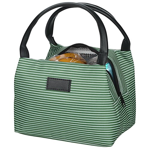 Additional Image 1 - a green bag with black handles