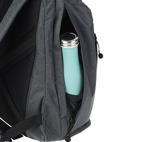 Additional Image 4 - a backpack with a blue bottle inside