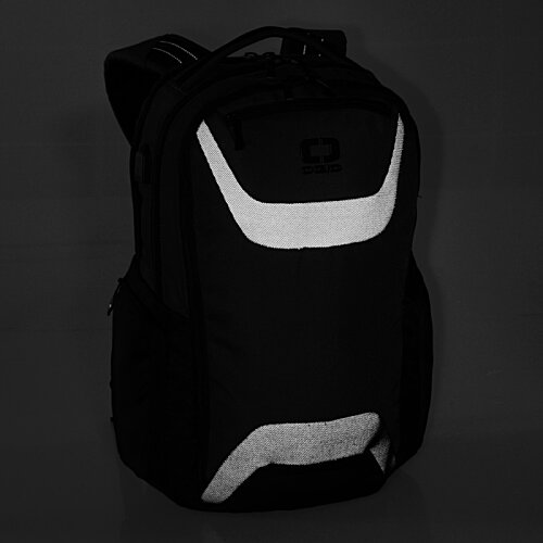 Additional Image 5 - a black and white backpack