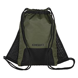 Additional Image 1 - a green and black backpack