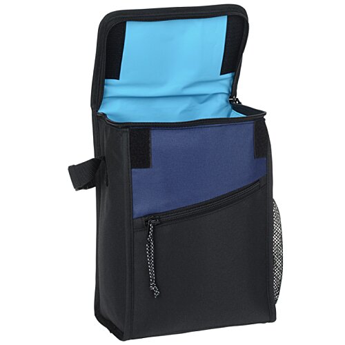 Additional Image 3 - a black and blue bag