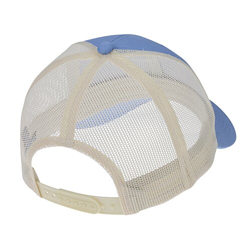 Additional Image 1 - a blue and white hat