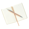 View Image 2 of 3 of Jovial Mirrored Mini Notebook with Pen