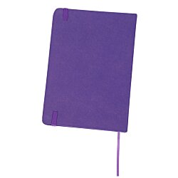 a purple rectangular object with a string