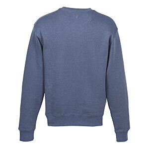 Additional Image 1 - a back of a blue sweatshirt