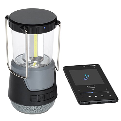 Additional Image 4 - a black and grey lantern next to a black device