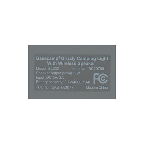 Additional Image 6 - a grey rectangular sign with white text