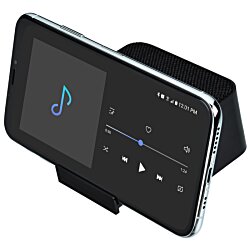 a black electronic device with a screen