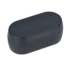 Additional Image 1 - a black oval object with a button