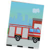 View Image 2 of 3 of Kid's Reusable Sticker Activity Book - Fire Station