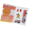 View Image 3 of 3 of Kid's Reusable Sticker Activity Book - Fire Station