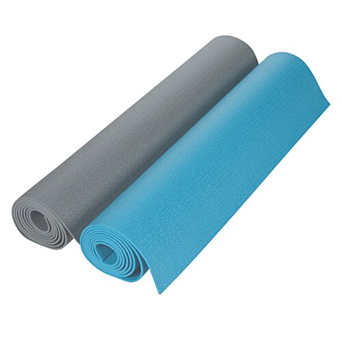 Additional Image 2 - a blue and grey rolled up mats