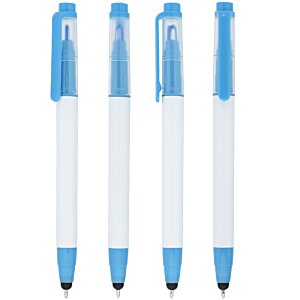 Additional Image 1 - a group of blue and white pens