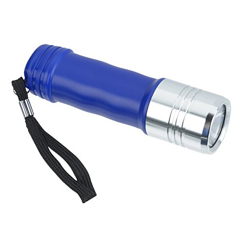 Additional Image 1 - a blue and silver flashlight