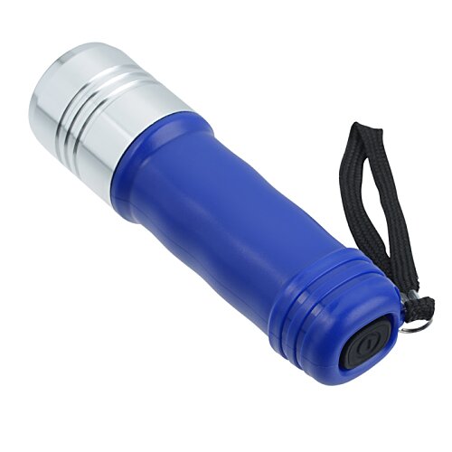 Additional Image 2 - a blue and silver flashlight