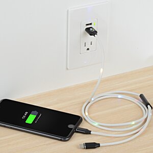 Additional Image 1 - a black device with a green light on it