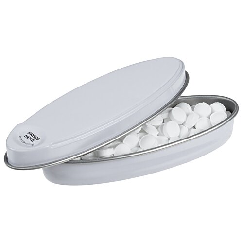 Additional Image 1 - a white oval container with a lid