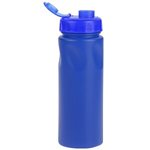 Additional Image 3 - a blue water bottle with a straw
