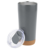 Additional Image 1 - a grey cylindrical container with a lid