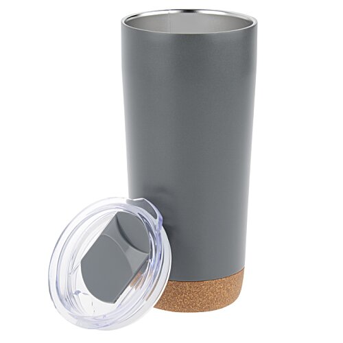 Additional Image 1 - a grey cylindrical container with a lid