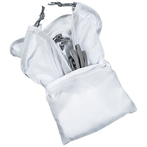 Additional Image 5 - a white bag with silverware in it
