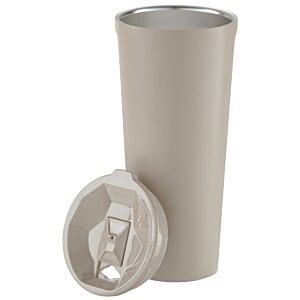 Additional Image 2 - a black and silver tumbler