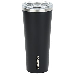 Additional Image 3 - a black and silver tumbler