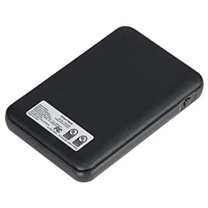 Additional Image 4 - a black rectangular object with a silver label