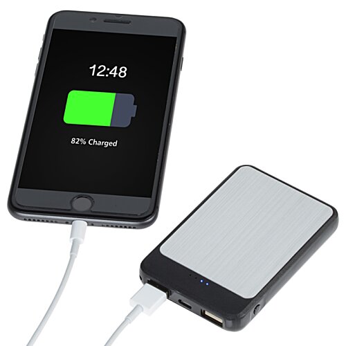 Additional Image 2 - a cell phone charging with a power bank