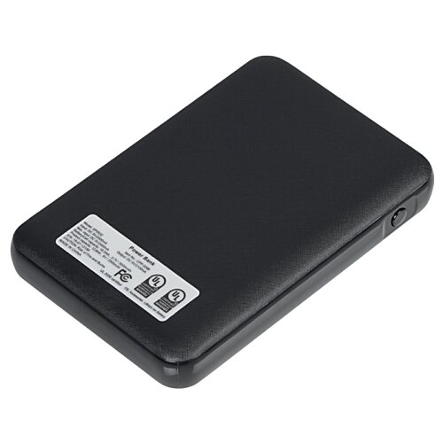 Additional Image 4 - a black rectangular object with a silver label