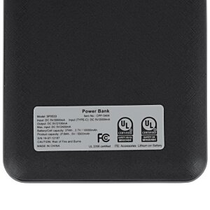 Additional Image 3 - a black square object with white label