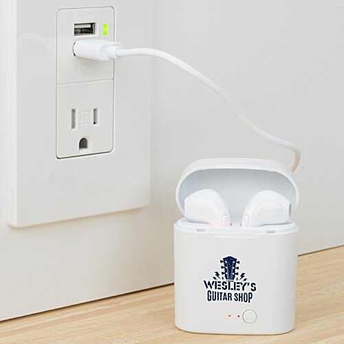 Additional Image 7 - a white box with earbuds in it