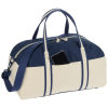 View Image 2 of 3 of Nantucket Cotton Weekender Bag - Embroidered