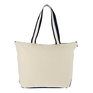 Additional Image 2 - a white bag with blue straps